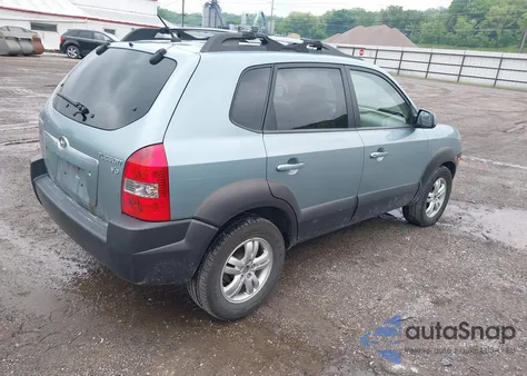 2007 Hyundai Tucson Limited/Se from USA, damaged, VIN KM8JN12DX7U486925